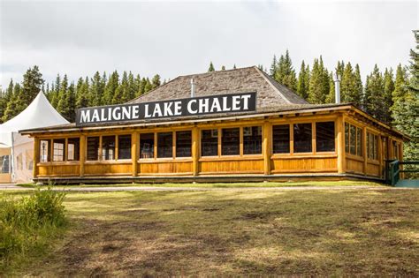 Maligne Lake Chalet, Jasper .